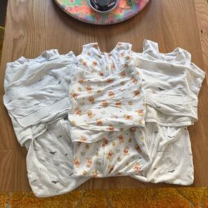 3x Halo Sleep Sack Swaddles 0-3 Months